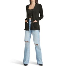 BB Dakota Steve Madden Cardigan, Women's Color Block Sweater Sz XXL 99