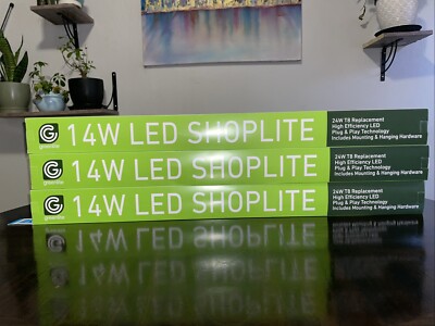 Greenlite 30 in. 2-Light pk 14 W LED Shop Light
