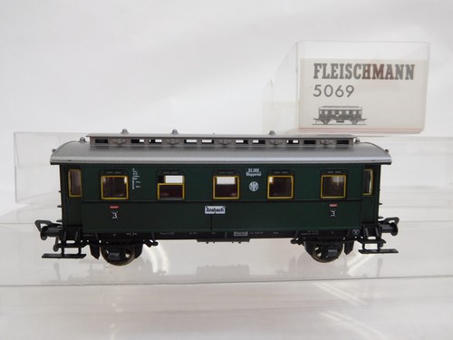 eso-08980	Fleischmann 5069 H0 Personenwagen DRG 93069 3Kl. sehr guter Zustand | Zustand: Gebraucht