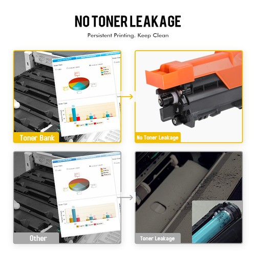 TN221BK Toner Compatible With Brother TN-221 HL-3140CW HL-3170CDW MFC-9130CW - Picture 7 of 12