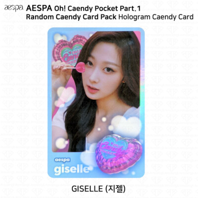Aespa Oh! Caendy Pocket Part1 Random Caendy Card Pack Photocard