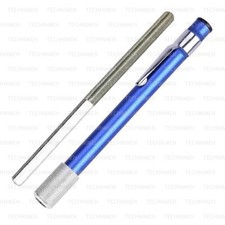 PEN TYPE POCKET DIAMOND SHARPENING STONE CUTTING EDGE FISHING HOOK SHARPENER