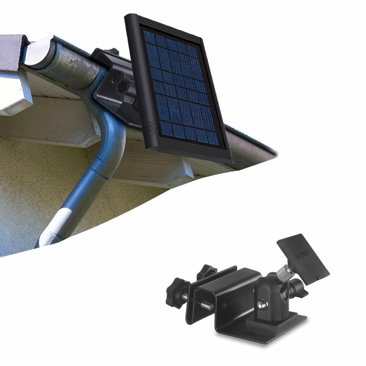 Brackets for Ring Solar Panel Weatherproof Gutter Mount Holder