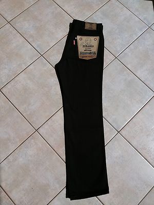 DURANGO JEANS COWBOY CUT BROKEN TWILL DENIM SCHWARZ NEU OVP