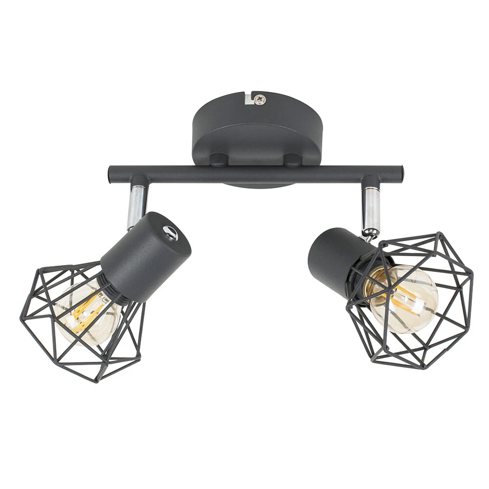Grey spotlight ceiling light deals