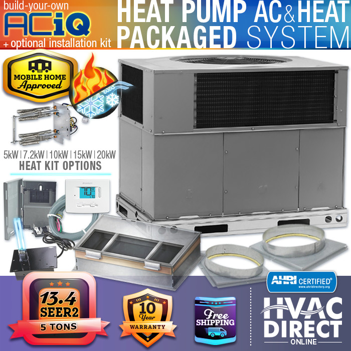 Gas Furnace And Furnace Central Air Combo Package Unit Ac And