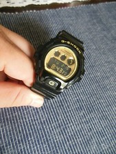 Casio DW- 6900CB  G-Shock   Black / Gold Tone   Free Shipping