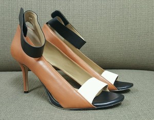 camel ankle strap heels