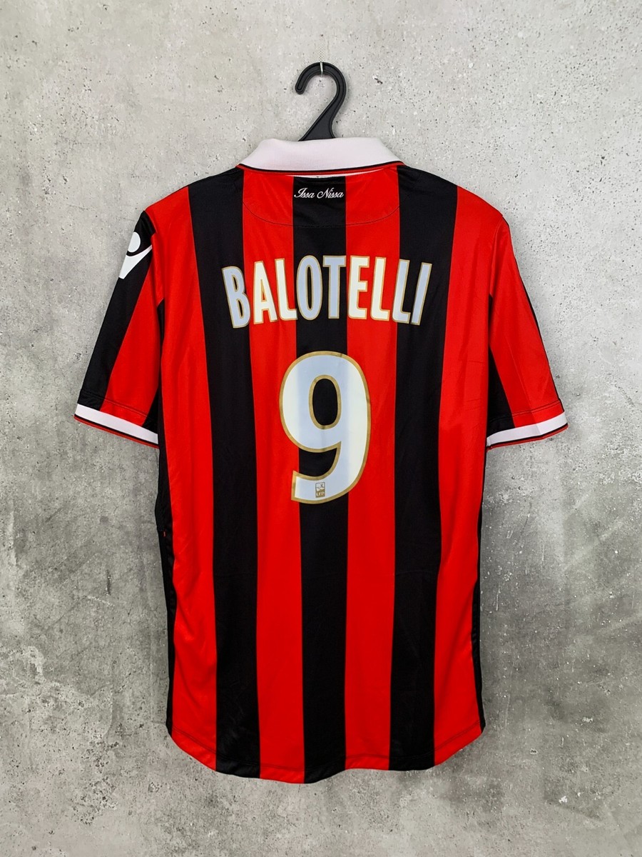 OGC NICE 2017-18 Home Matchworn Shirt L Pléa #14 - Maillot