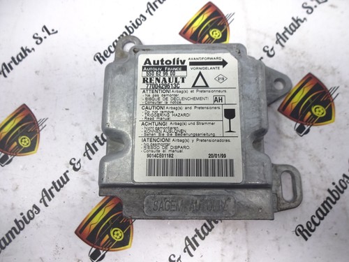 Airbag Steuergerät Renault Laguna 7700429613C AH 550629600 550629600AH