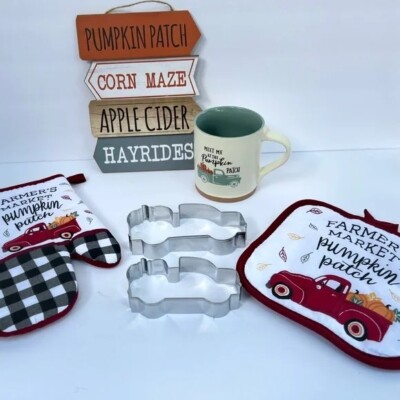 Pumpkin Patch Fall Decor Grouping