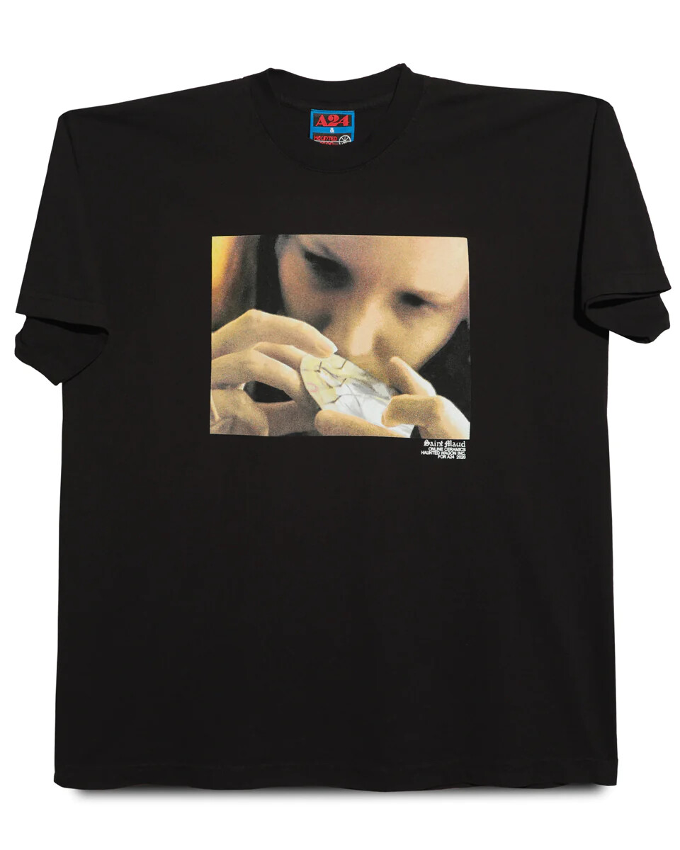 Online Ceramics x A24 Saint Maud Movie T-Shirt To Save A Soul Brand New-image