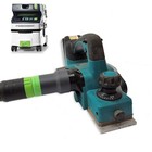 Makita DKP180z 18V Planer Vacuum Adaptor for Festool Cleantec Twist-lock Hose