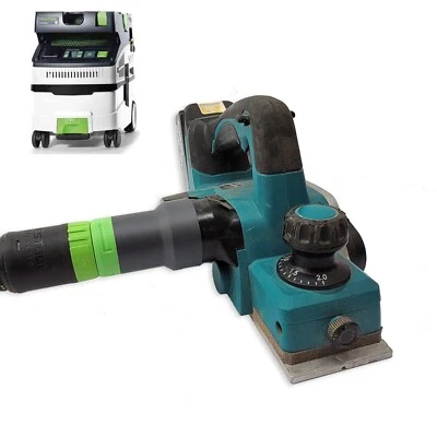 TOOL MOD SHOP Makita DKP180z 18V Hobel Staubsauger Adapter für Festool Cleantec Twist-Lock Schlauch