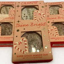 ColourPop Shine Bright Super Shock Eyeshadow Duo Gift Set - 0.148oz Free Ship 🫦
