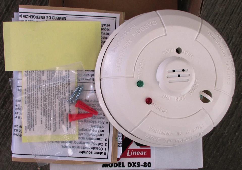 12 pack Linear Security Solutions DXS-80 Carbon Monoxide Detector Transmit - Image 2 of 3