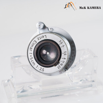 LEITZ Leica Elmar L39 50mm/F3.5 Lens Yr.1956 LTM Germany #10521 | eBay