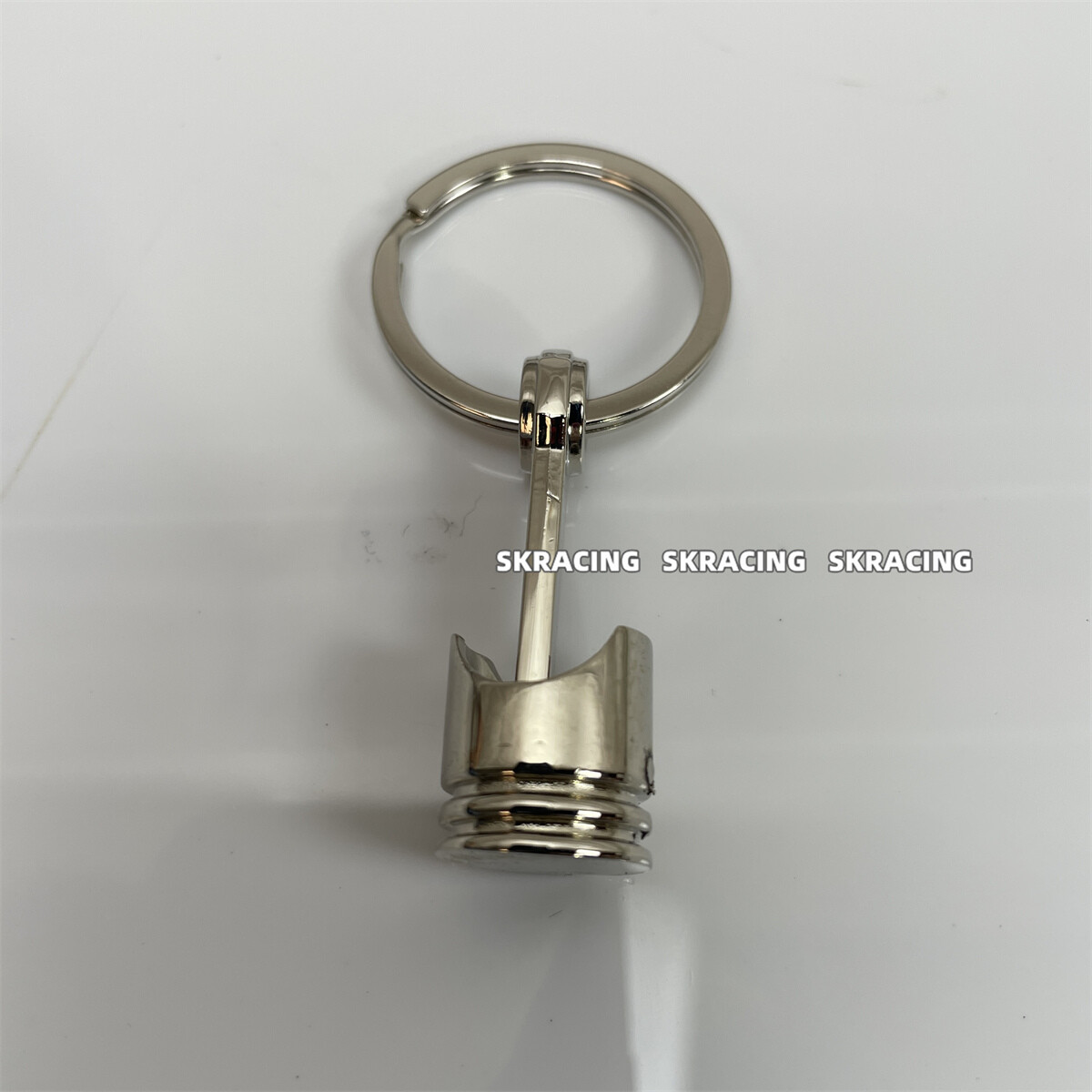 New Engine Auto Car Part Silver Metal Piston Alloy Keychain Keyring Keyfob Hot eBay