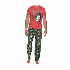 A Christmas Story 2 Piece Pajama Sleep Set Ralphie Oh Fudge Mens Size XL