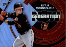 2022 Topps Series 1 Ryan Mountcastle GN-8 Generation Now Baltimore Orioles