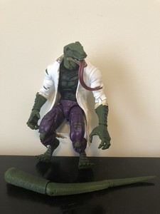 Marvel Legends Lizard Build A Figure Baf Complete Spider Man Wave Ebay