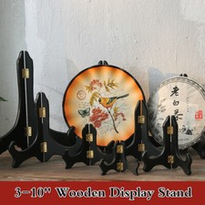 7.6-25.4cm Staffeleien Platte Halter Holz Display Ständer Schale Buch Podest Neu