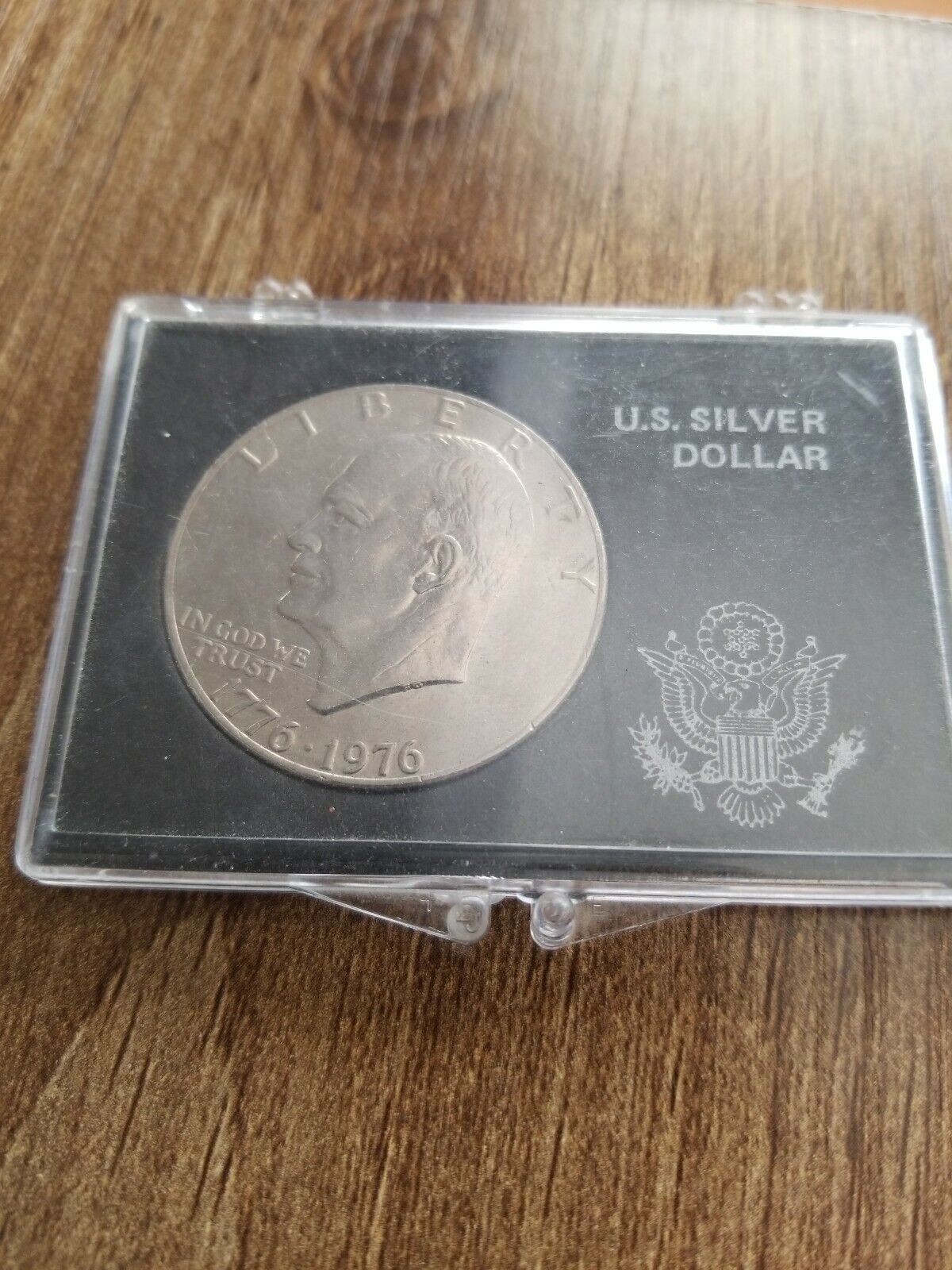 US Al sold out. Silver Dollar Eisenhower coin. gift 1776-1976