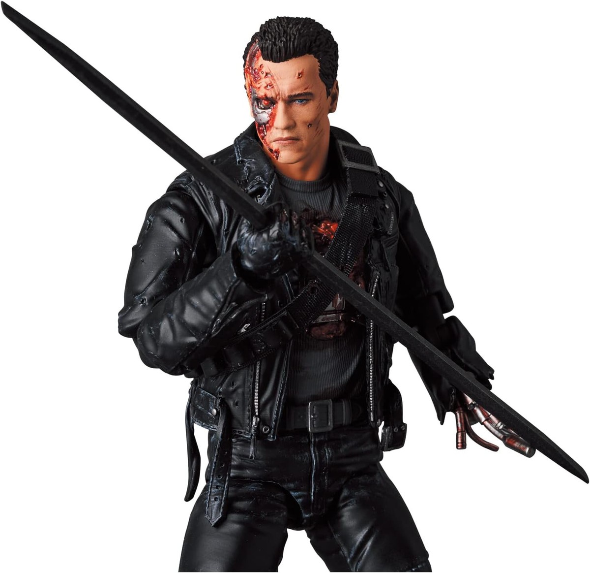 MAFEX No.191 TERMINATOR 2 JUDGMENT DAY T-800 (T2:BATTLE DAMAGE Ver