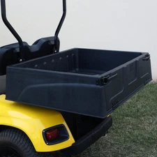 Ezgo Golf Cart TXT RHOX Thermoplastic Cargo Utility Box w/ Mounting Kit 96 & up