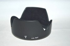 Generic Hard Plastic Petal Lens Hood / Shade 2.6" Bayonet Mnt Twist-On HD-43