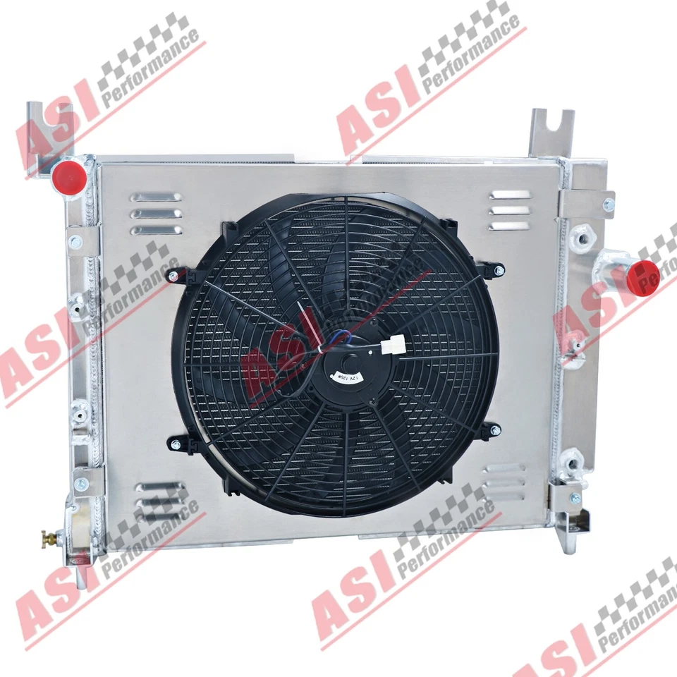 Relé de ventilador de cubierta de radiador de 4 filas para Dodge Durango Dakota 2000-2004 3,7 L-5,9 L Foto 4 de 4