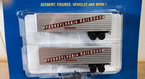 Remolque Pacific Intermountain Express 35' - PAQUETE DE 2 - Walthers 949-2411 RTR HO | Zustand: New