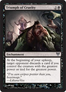 Triumph of Cruelty x4 - Avacyn Restored - NM-Mint, English - Avacyn Restored