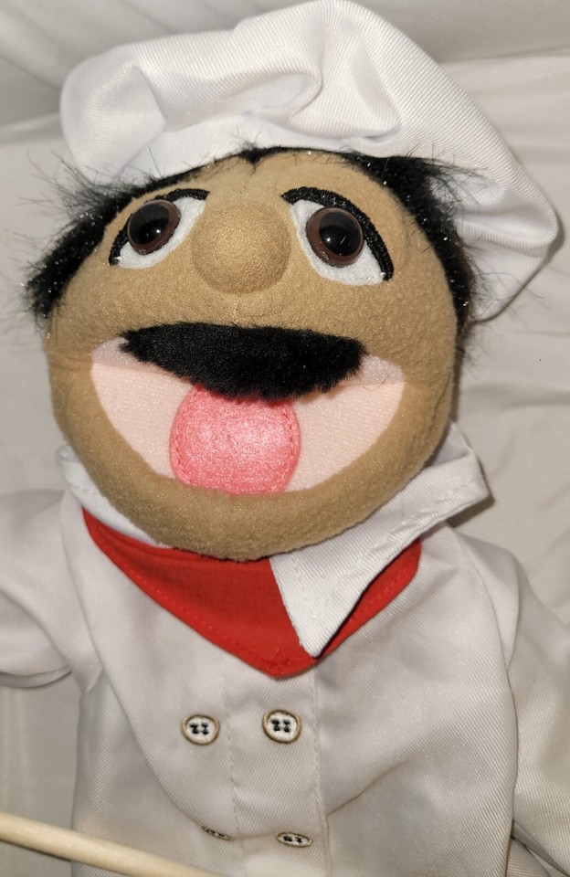 Melissa & Doug Chef Alfredo Al Dente Puppet W/Stick eBay