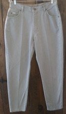 Vtg 90s Lee Jeans Women's 16M 33x30.5 Lt Green High Rise Tapered Union Stamp USA