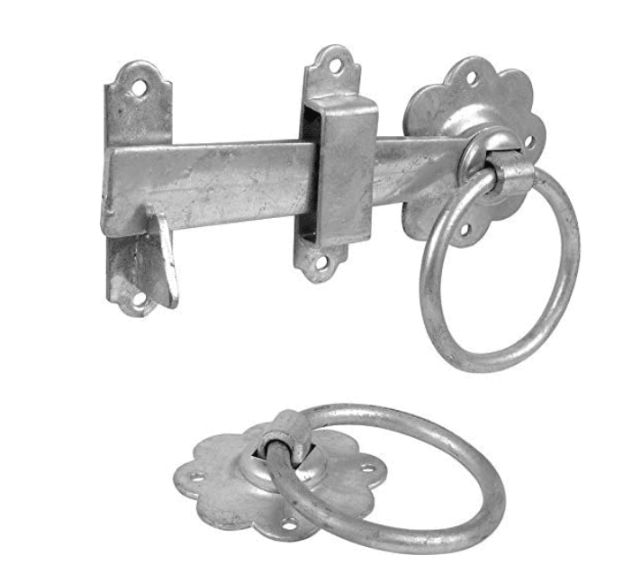 Builders - Pack of 5 x Carlise Brass Ring Gate Latch IRGZP/BP Incl VAT
