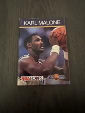 1990-91 NBA Hoops Collect-A-Books Karl Malone HOF