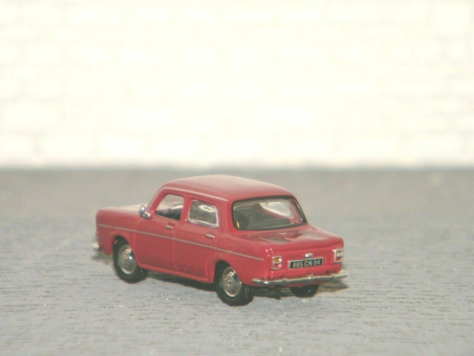 SIMCA 1000 GLS Red 1968  NOREV 1/87 Ref 571095 - Photo 2/3