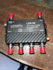 4-Port Cable TV/Antenna/HDTV/Internet Digital Signal Amplifier/Booster/Splitt...