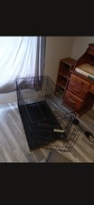 Steel Wire Folding Dog Cage Crate with Tray