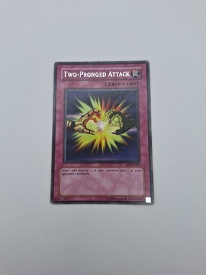 Two-Pronged Attack - LOB-E049 - Yu-Gi-Oh!/Yugioh Karte