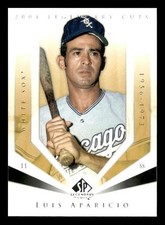 2004 SP Legendary Cuts #75 Luis Aparicio Chicago White Sox