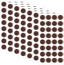 Small 3/8" Felt Pads for Cabinet Door Bumpers, 224PCS Self Adhesive Thick Bumper