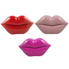 Mouth Lip Shaped Phone Lips Telephone Home Office Art Deco Novelty Rose Red Pink
