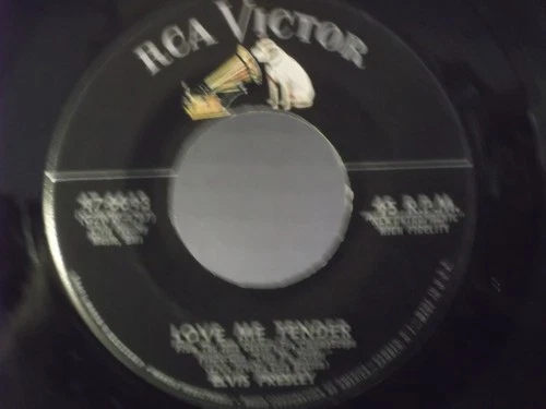 Elvis Presley,RCA 47-6643,"Love Me Tender"US,7"45,1958,Dog On Top with Line,MINT