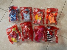 Ty Teenie Beanie Babies 25th Anniversary 2004 McDonalds Happy Meal Lot of 8 NEW