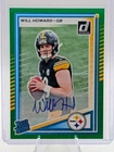 2025 Panini Will Howard Rookie Phenom Jersey Autographs (Raw)