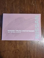 1989 Nissan Truck Pathfinder Owners Manual Booklet Factory Original OEM USED 