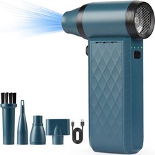 Air Duster Air Blower, Compressed Air Duster Electric, Handheld Violent Mini ...