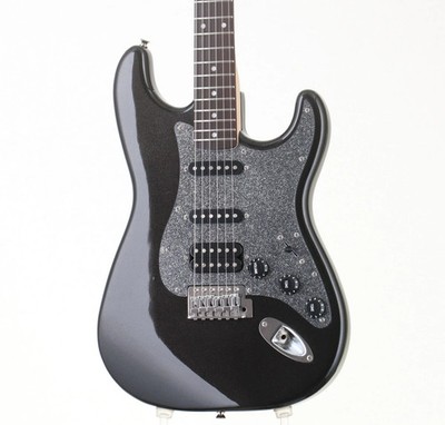 【廃盤カラー】Squier Affinity ブラックグレーメタリック ラメ塗装 Squier / Affinity Series Fat Stratocaster Montego Black Metallic